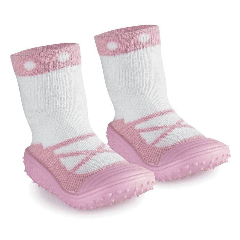 Chaussette my first steps rose – MS