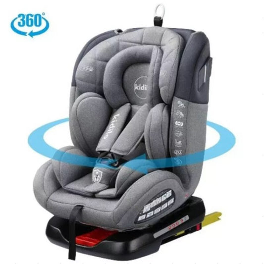 Siege auto naissance à 12ans – Grp0/1/2/3 Rotatif Isofix – Gris