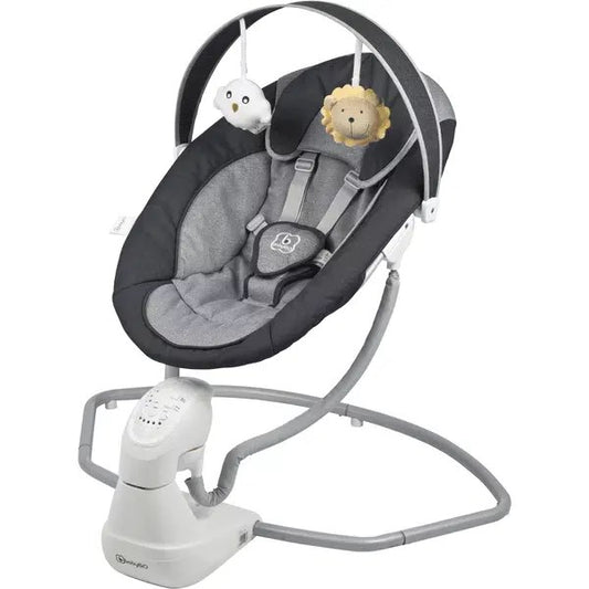 Transat balancelle bébé Cuddly anthracite – BABYGO