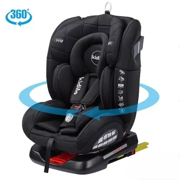 Siege auto naissance à 12ans – Grp0/1/2/3 Rotatif Isofix – Noir