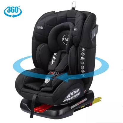 Siege auto naissance à 12ans – Grp0/1/2/3 Rotatif Isofix – Noir