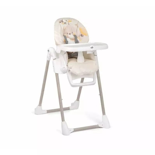 Chaise Haute Bébé Pappananna Beige Ours CAM