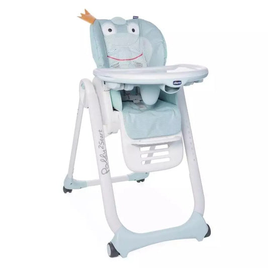 Chaise Haute Bébé Polly2Start CHICCO froggy
