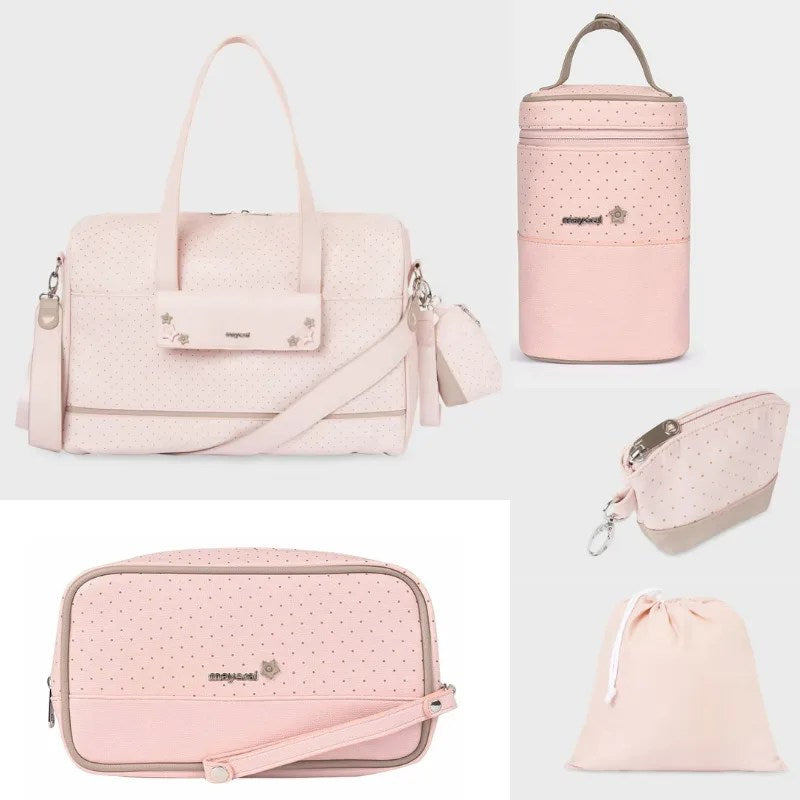 Sac à langer 5 pièces 19799 – Rose – Mayoral