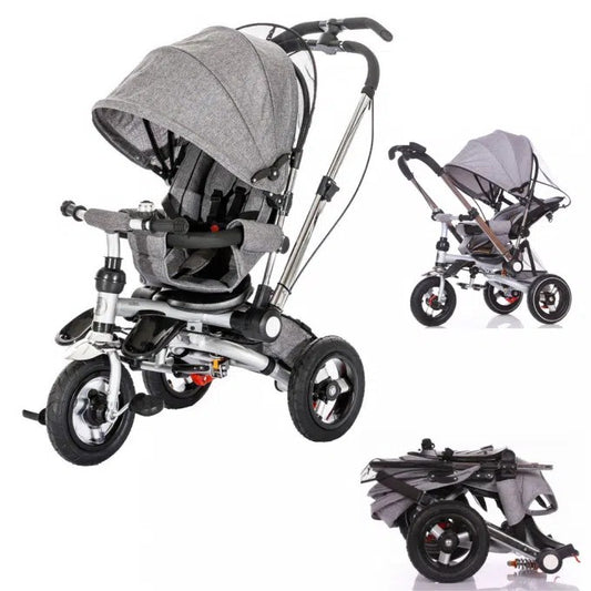 Tricycle Poussette Pliable Multifonction