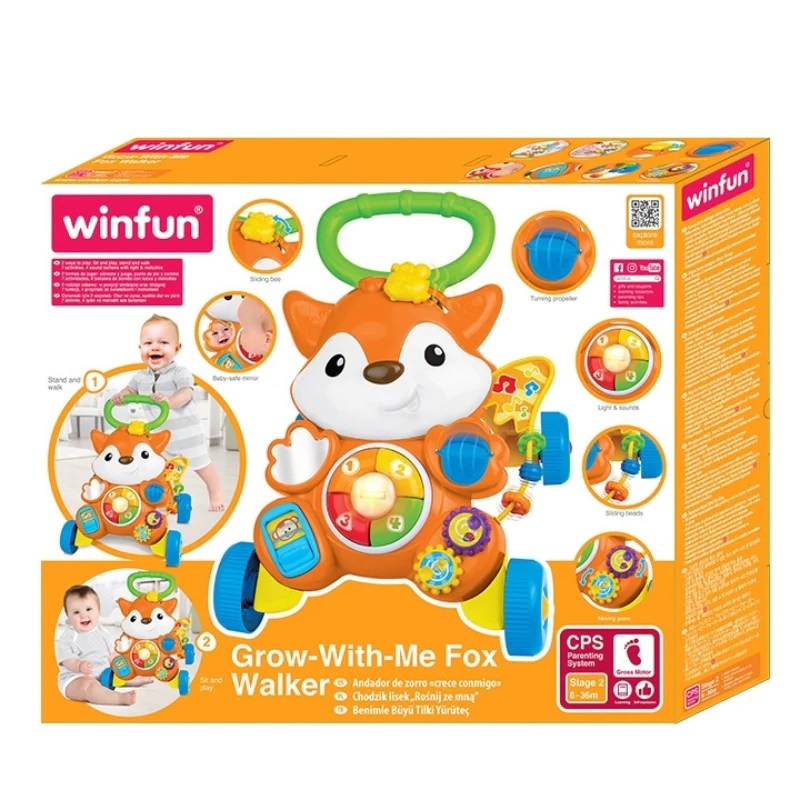 Trotteur Renard 0M+ Winfun