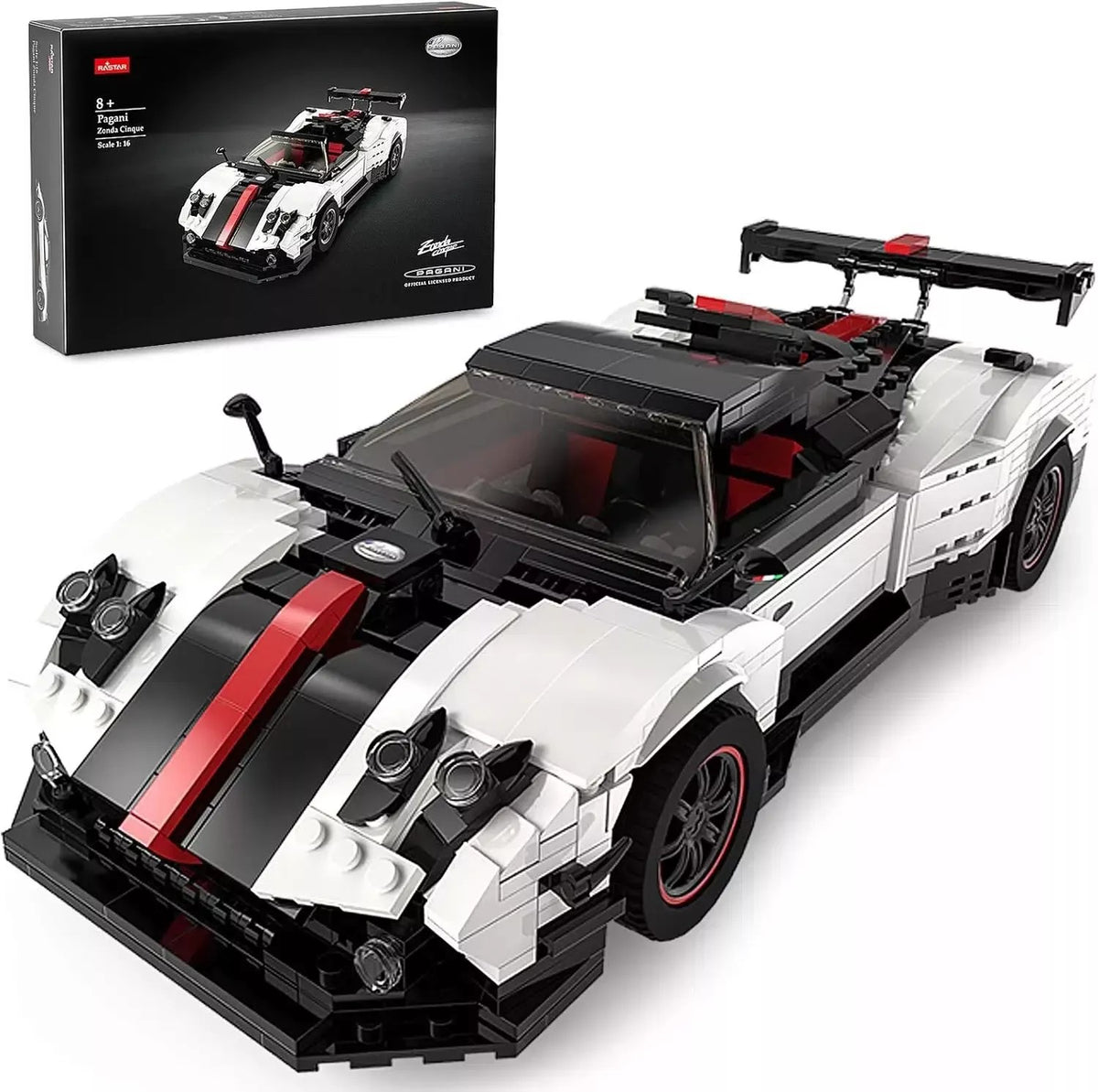 Rastar Pagani Zonda Cinque 1:16 – Set Briques